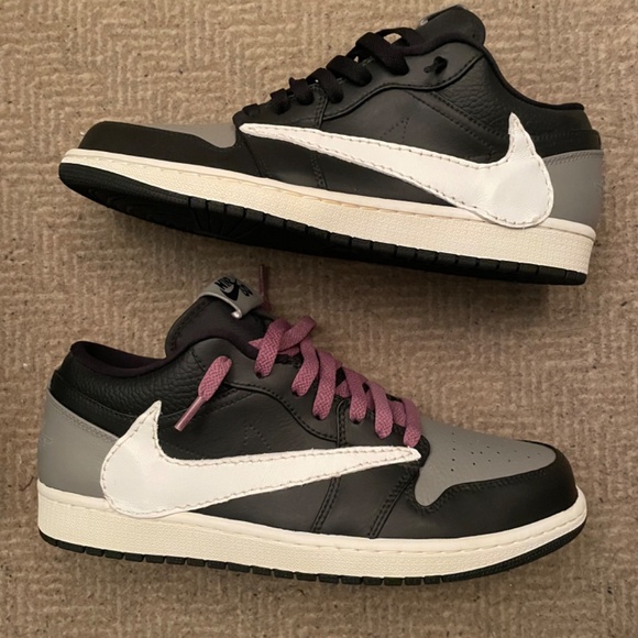CUSTOM Air Jordan 1 Low Travis Scott Size 10.5 - Picture 2 of 7